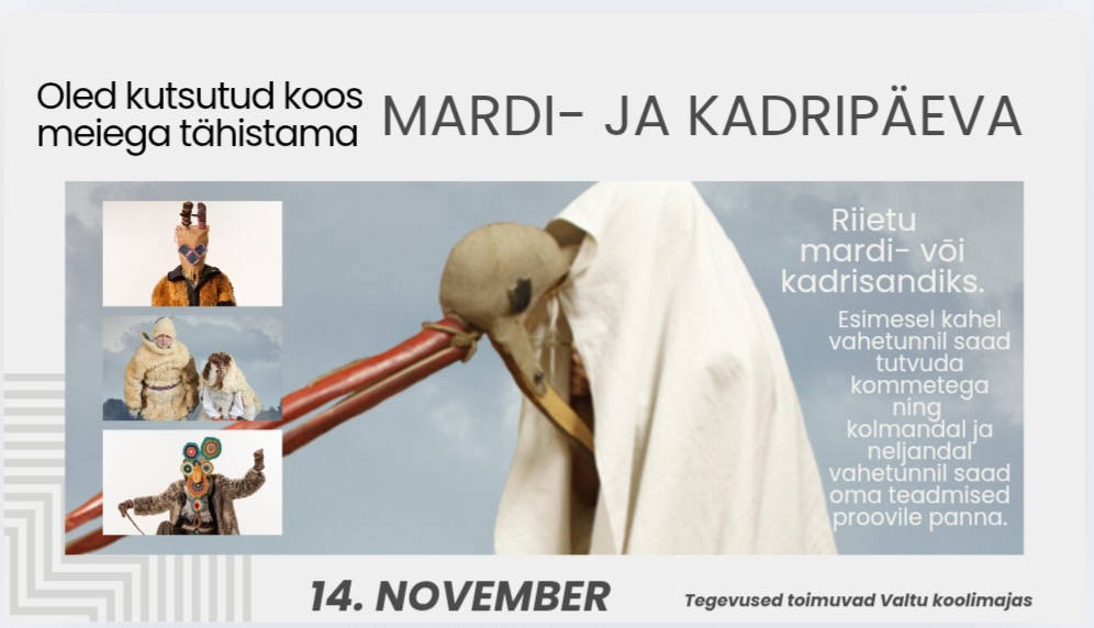 MARDI- JA KADRIPÄEV